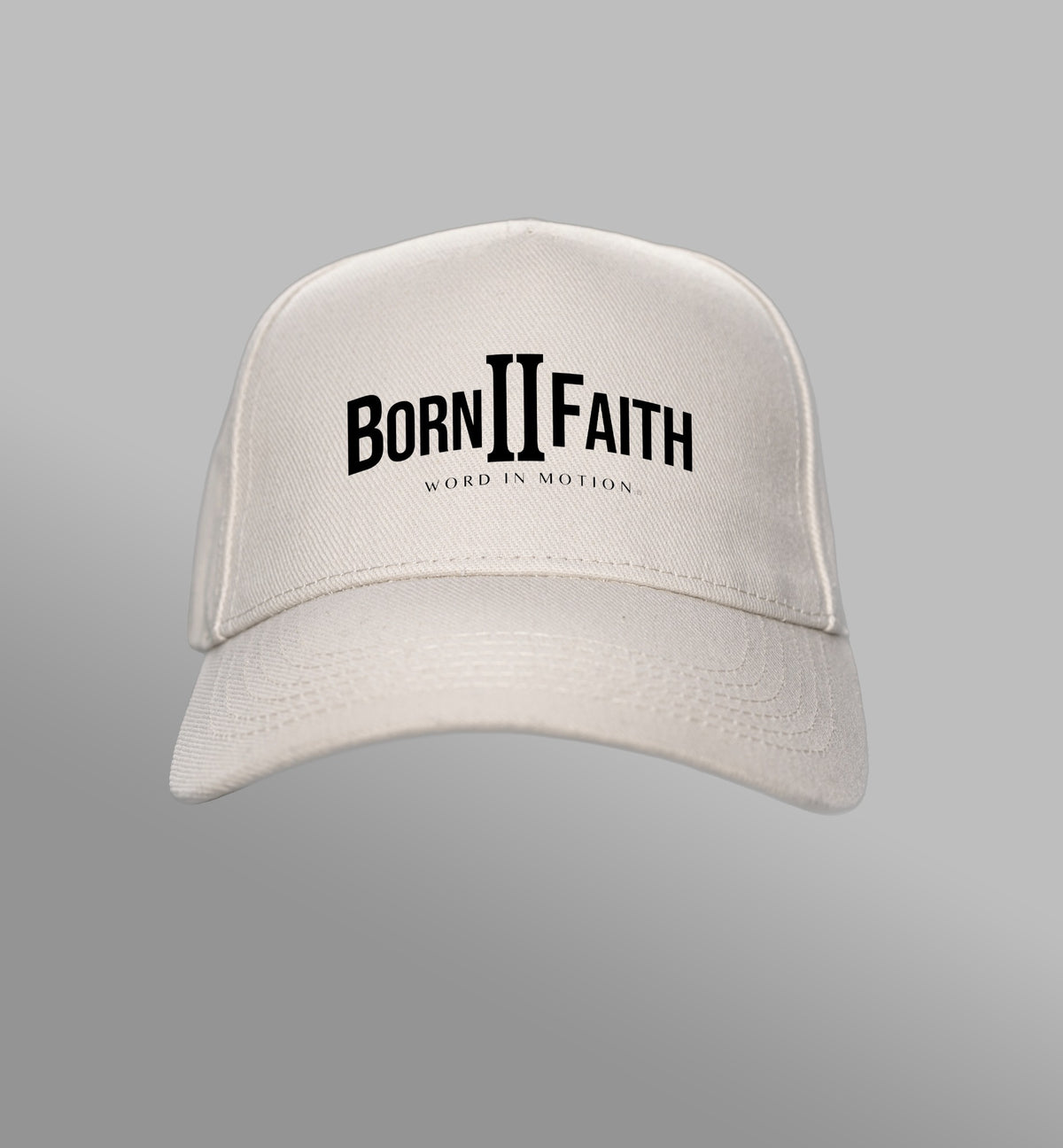 Casquette ALPHA Signature beige — BORN2FAITH