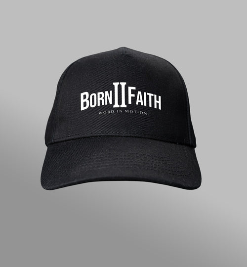 Casquette ALPHA Signature noire — BORN2FAITH