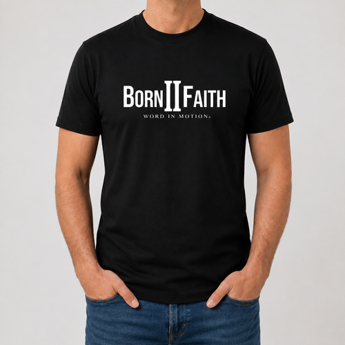 T-shirt ALPHA Signature — Noir — BORN2FAITH